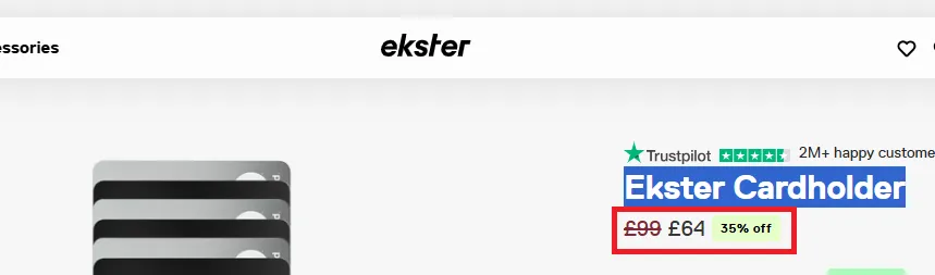 ekster 35% OFF Deal.webp